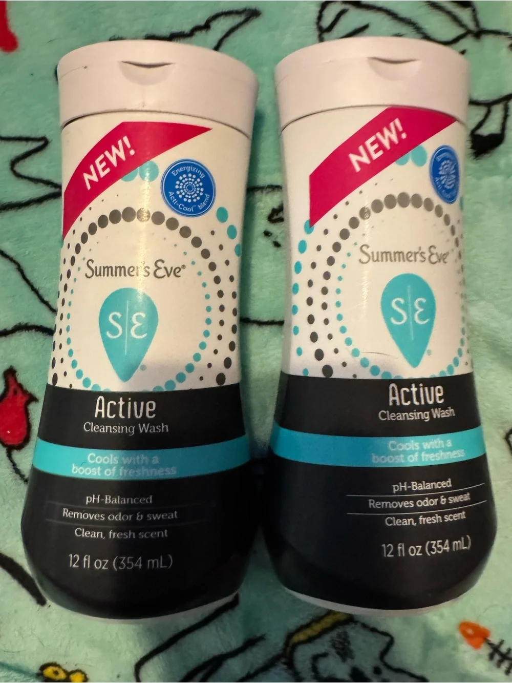 Summer's Eve Active Cleansing Wash 2-Pack NEW